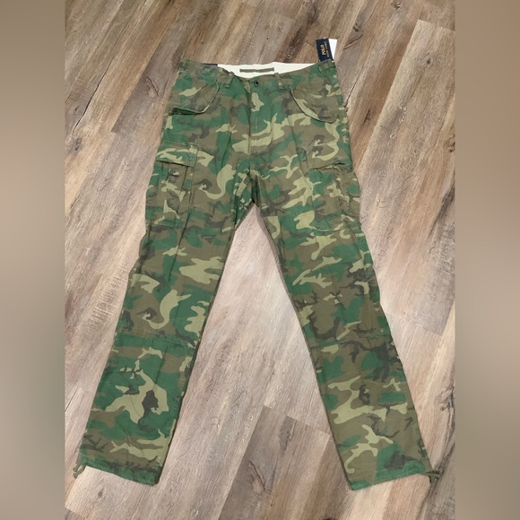 NEW Polo Ralph Lauren Utility Surplus Green/Brown Camo...